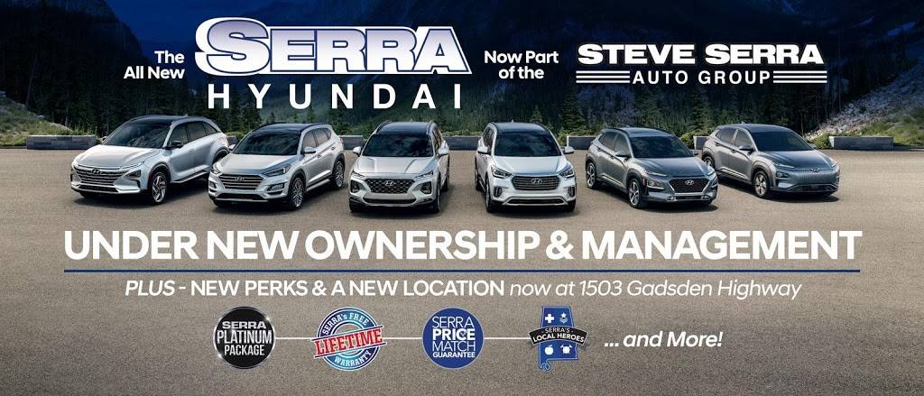 Serra Hyundai | 1503 Gadsden Hwy, Birmingham, AL 35235, USA | Phone: (205) 304-0929