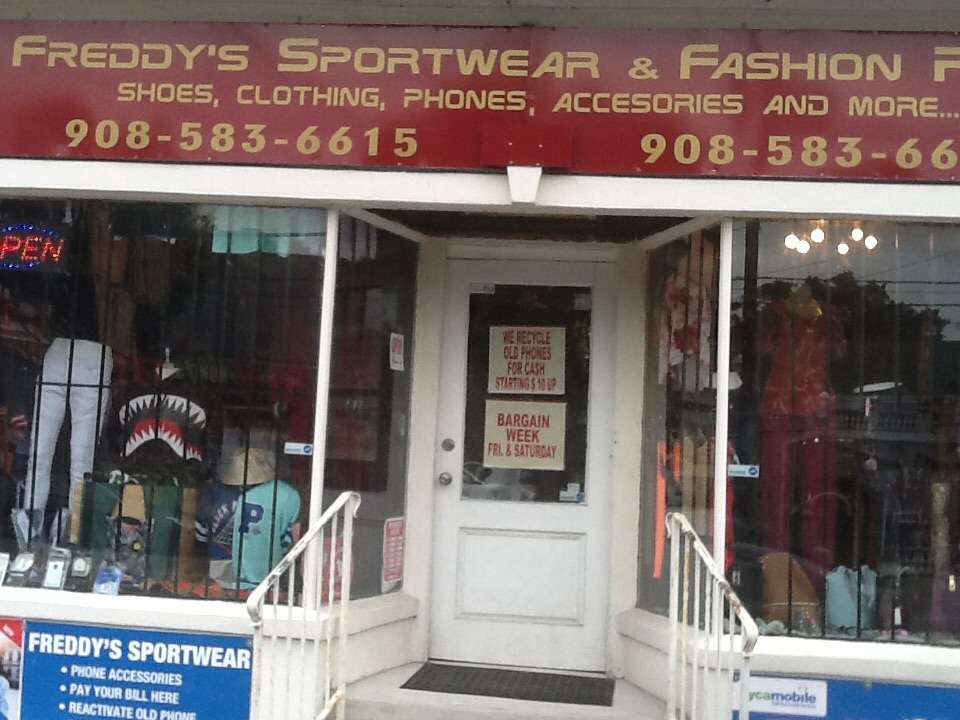 Freddys sportwear & fashion plus | 313 Roselle St, Linden, NJ 07036, USA | Phone: (908) 583-6615