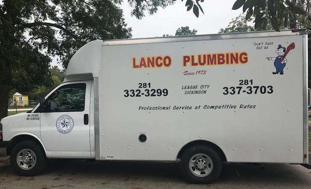 Lanco Plumbing | 3624 TX-3, Dickinson, TX 77539, USA | Phone: (281) 337-3703