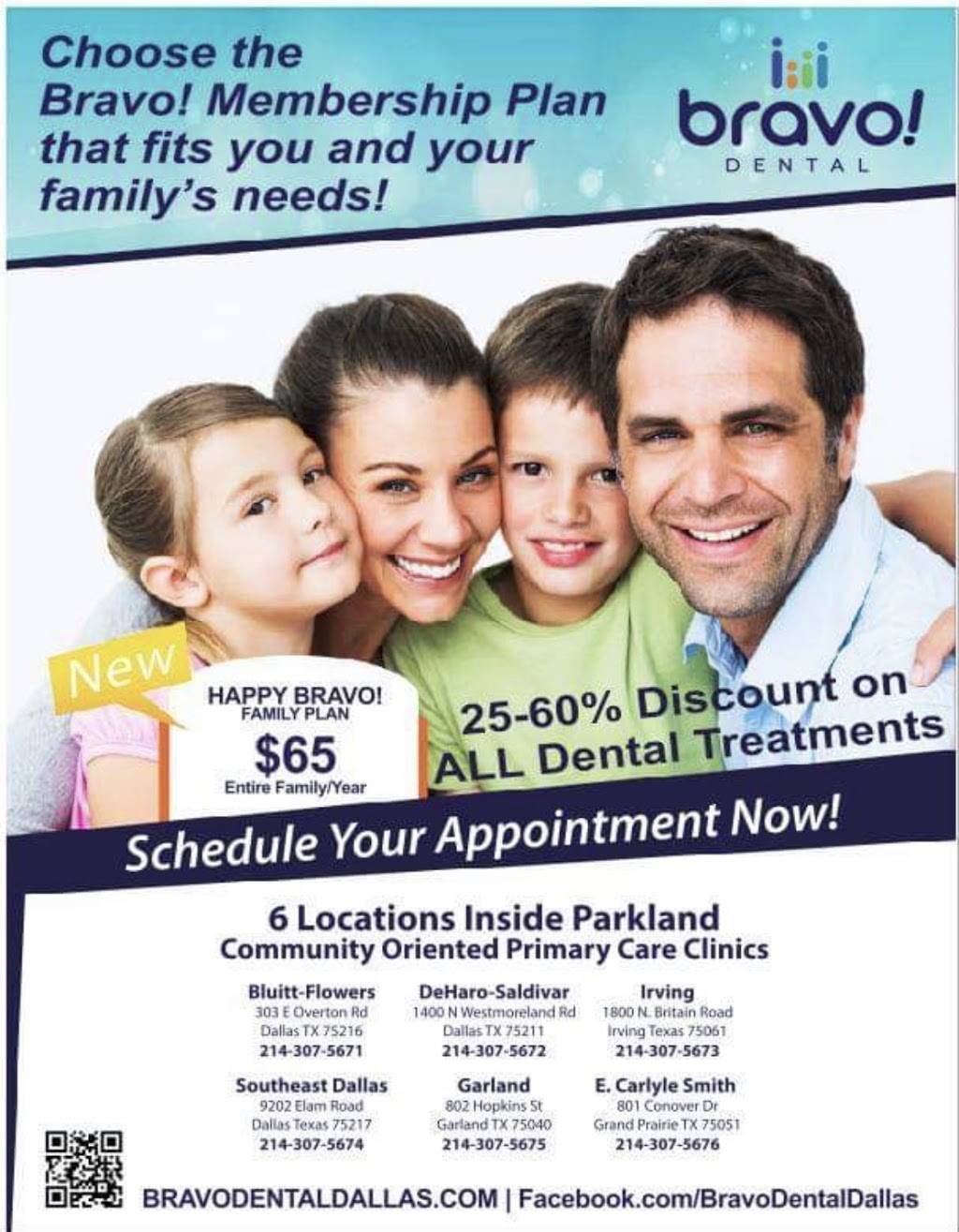 Bravo! Dental | 1400 N Westmoreland Rd, Dallas, TX 75211, USA | Phone: (214) 307-5672