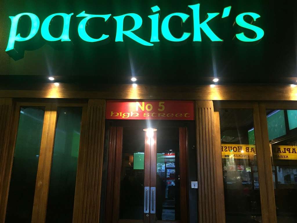 Patricks Beckenham | 5 High St, Beckenham BR3 1AZ, UK | Phone: 020 8658 8336