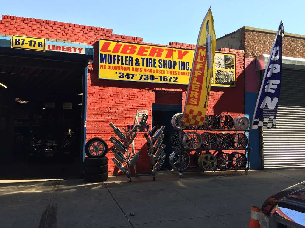 Liberty muffler and tire shop inc 8717 liberty av Queens, Ozone Park