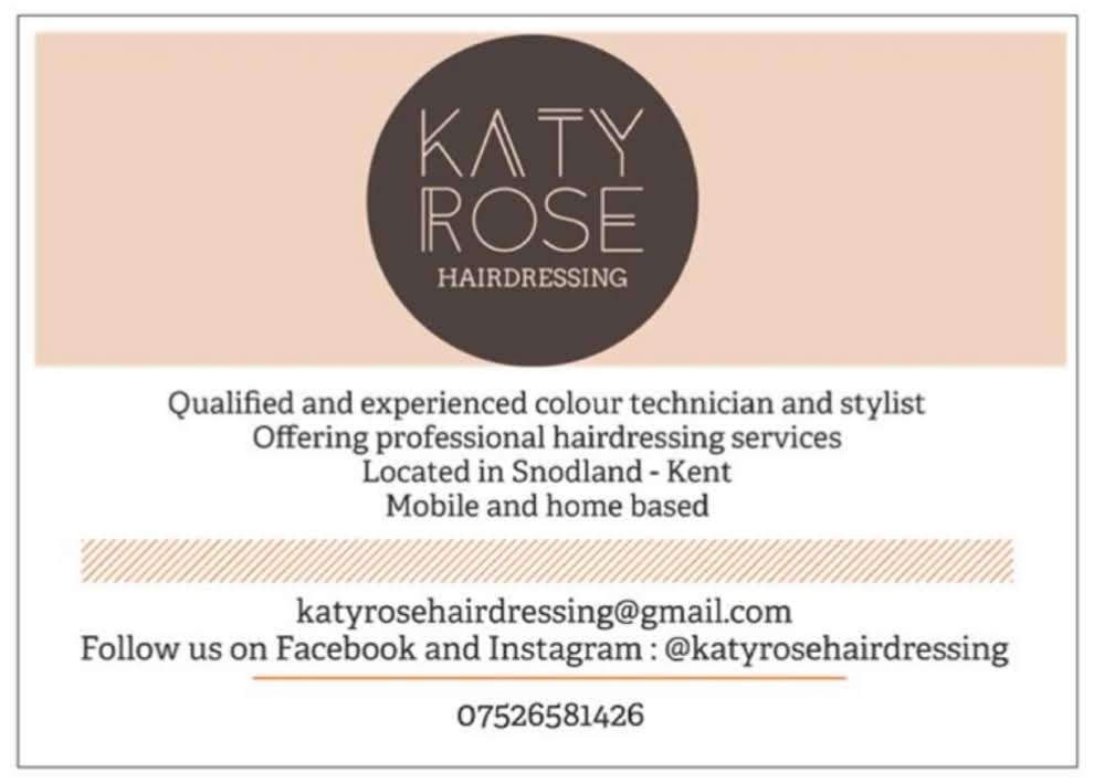 Katy Rose Hairdressing | Ritch Rd, Snodland ME6 5PU, UK | Phone: 07526 581426