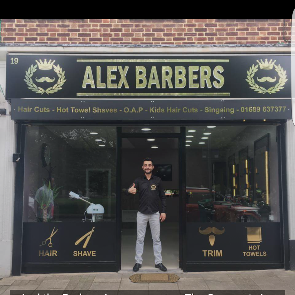 Alex Barbers | 19 Crescent Way, Orpington BR6 9LS, UK | Phone: 01689 637377