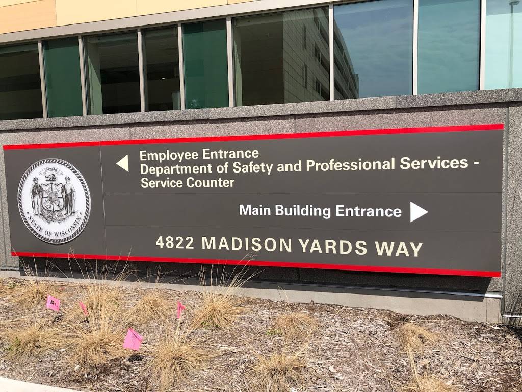 Department of Safety and Professional Services | 4822 Madison Yards Way, Madison, WI 53705, USA | Phone: (608) 266-2112