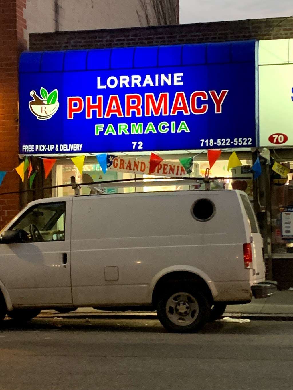Lorraine Pharmacy | 72 Lorraine St, Brooklyn, NY 11231, USA | Phone: (718) 522-5522