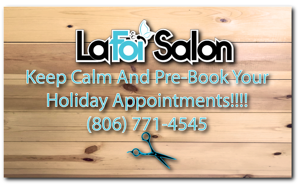 La Foi Salon | 6816 Slide Rd #10, Lubbock, TX 79424, USA | Phone: (806) 771-4545