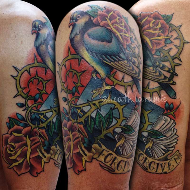 Iron Heart Tattoo Company | 17650 Possum Point Rd, Dumfries, VA 22026, USA | Phone: (571) 285-7594