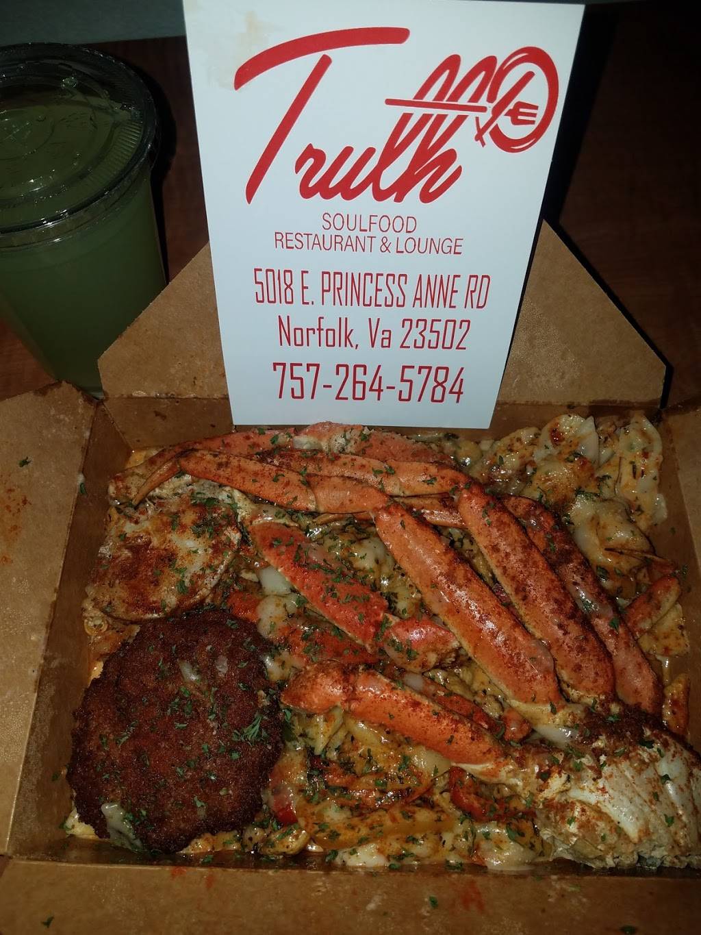 Truth Soul Food | 5018 E Princess Anne Rd, Norfolk, VA 23502, USA | Phone: (757) 264-5784