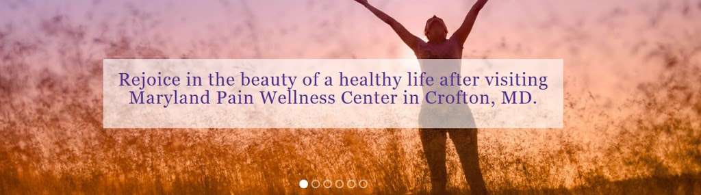 Maryland Pain and Wellness Center | 2200 Defense Hwy Ste 203, Crofton, MD 21114 | Phone: (301) 926-8400