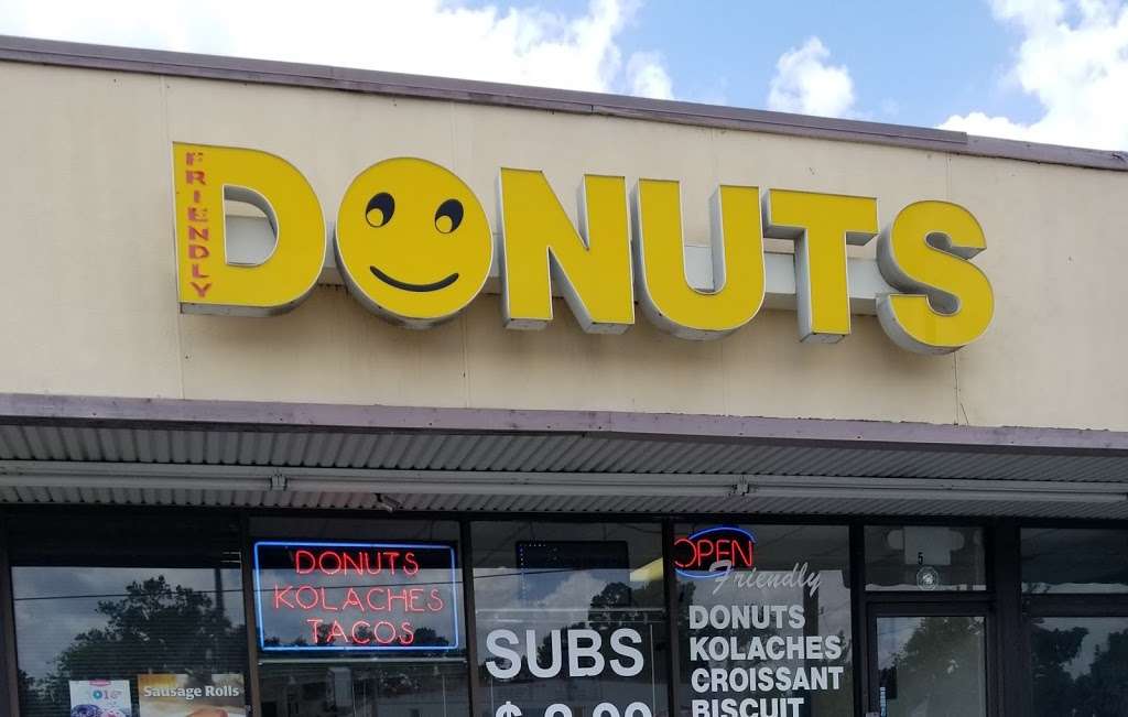 Friendly Donuts | 14919 Stuebner Airline Rd, Houston, TX 77069, USA | Phone: (832) 628-5138