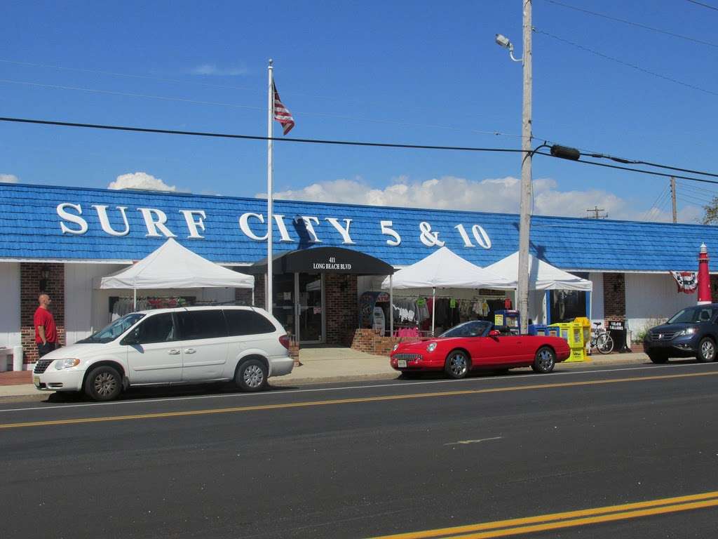 Surf City 5 and 10 | 411 Long Beach Blvd, Surf City, NJ 08008 | Phone: (609) 494-1872