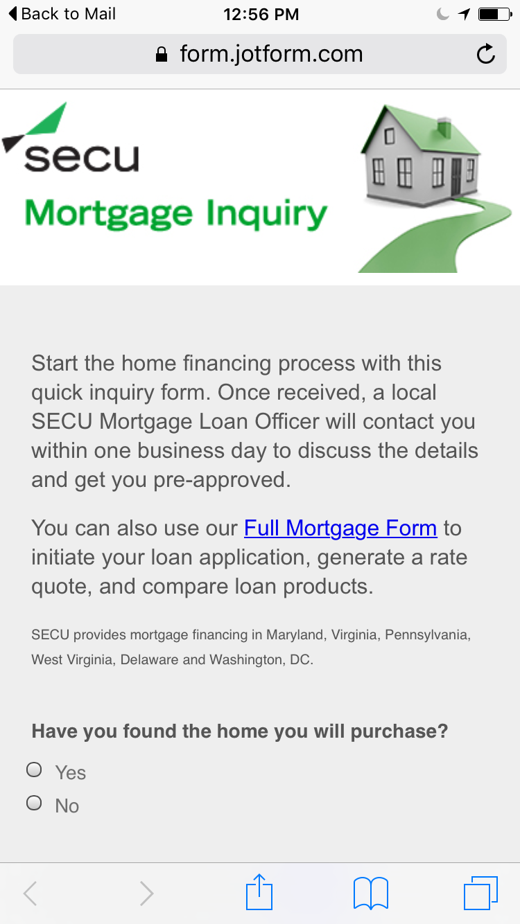 Secu Car Loans Maryland / Secu Credit Union 8603 Lasalle