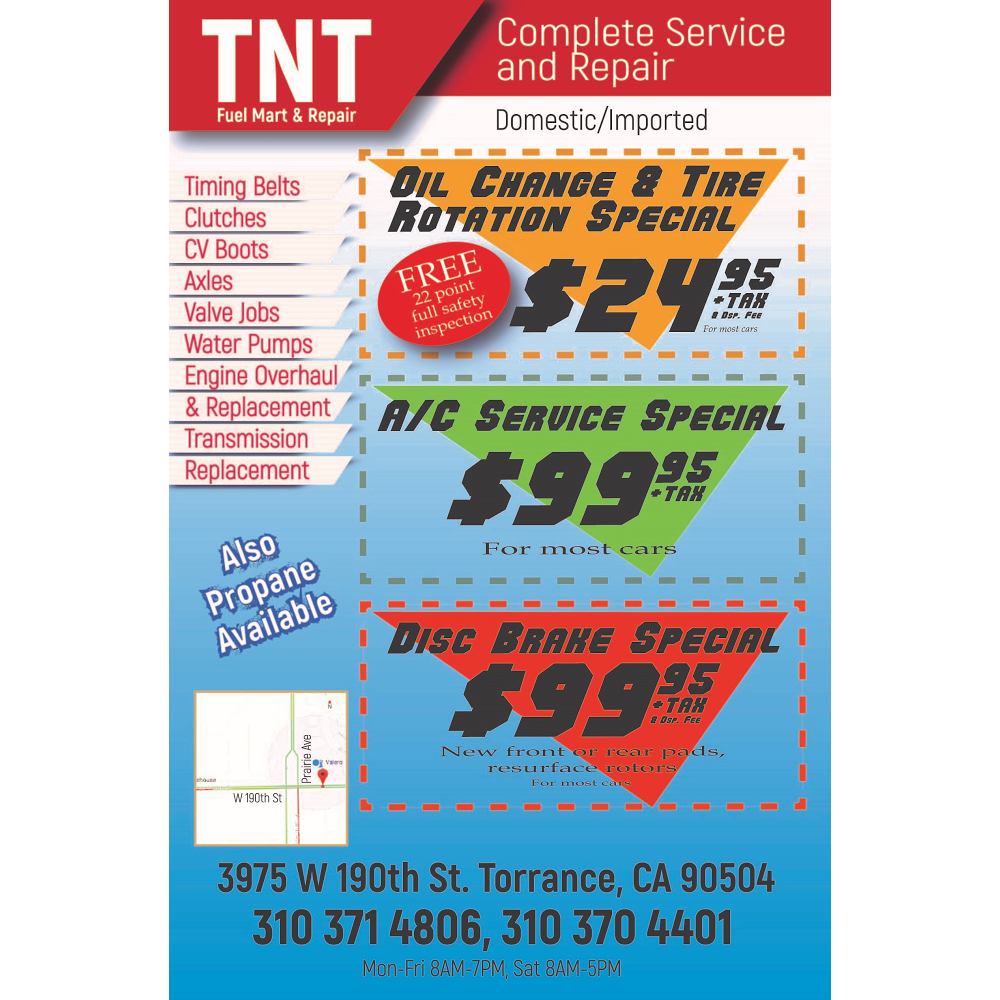Torrance Valero and Auto Repair | 3975 W 190th St, Torrance, CA 90504, USA | Phone: (310) 371-4806