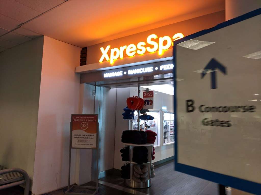 XpresSpa | Charlotte Douglas International Airport Terminal A/B A/B, Connector near Gate B1, Charlotte, NC 28208, USA | Phone: (704) 497-7538
