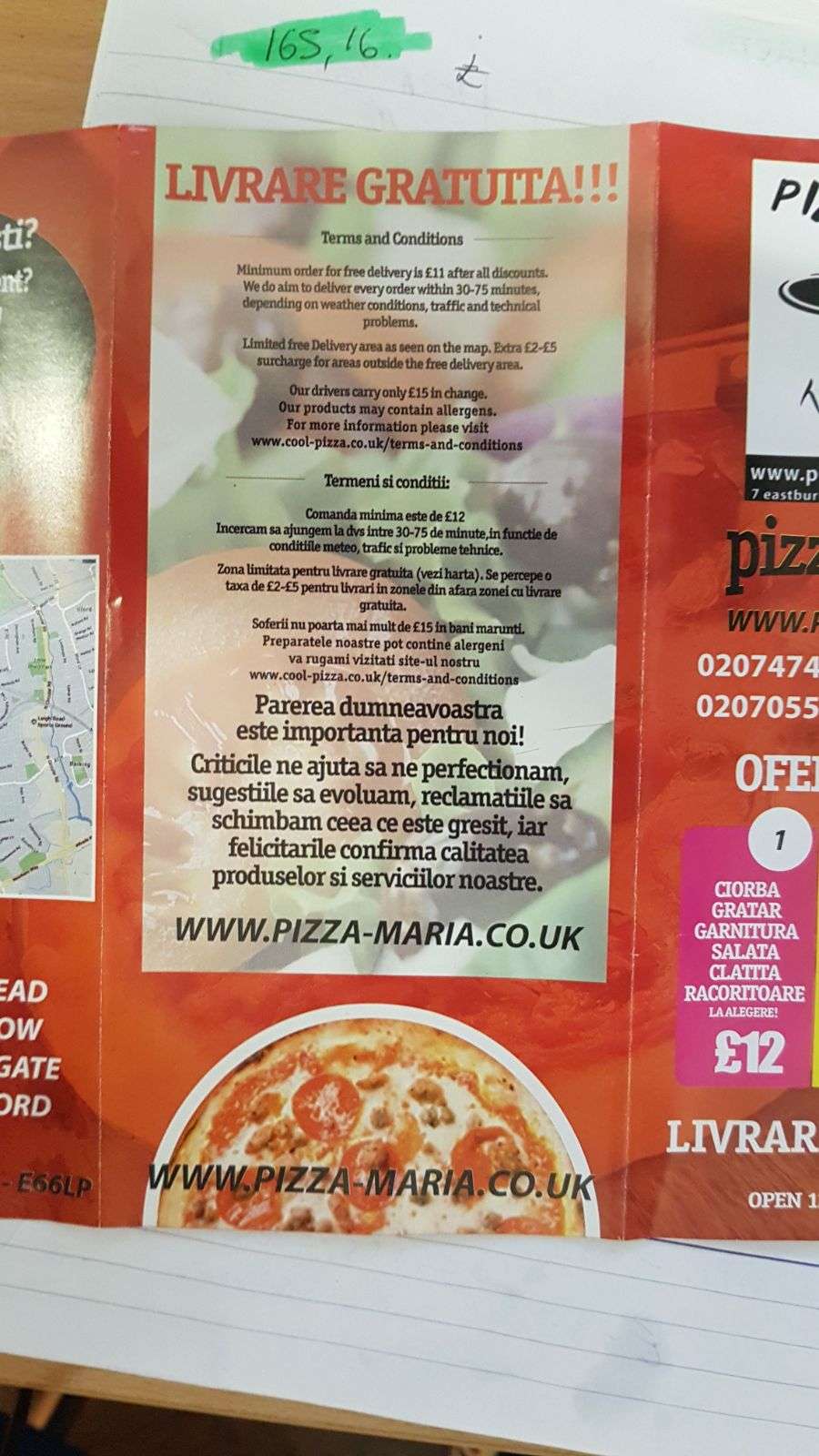 Pizza Maria | 3, Alpine Business Centre, Eastbury Rd, Beckton, London E6 6LP, UK | Phone: 07466 987825