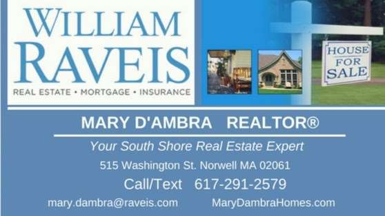 South Shore Real Estate/Mary DAmbra Homes | 515 Washington St, Norwell, MA 02061 | Phone: (617) 291-2579