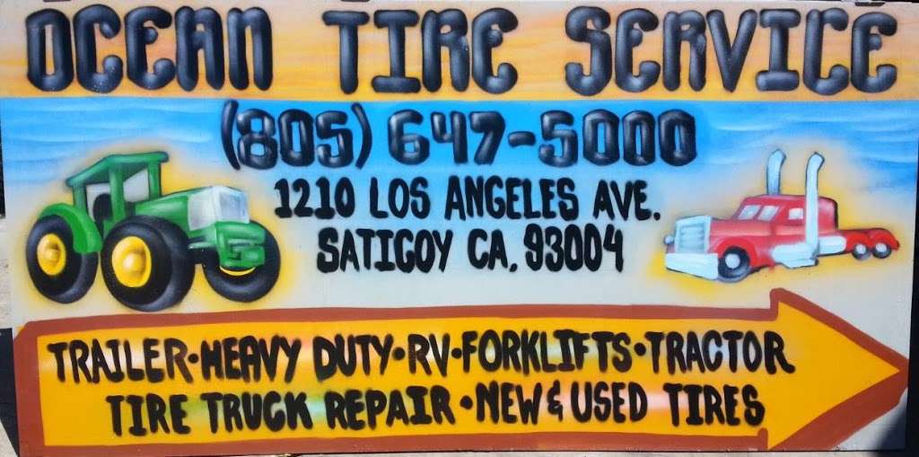 Ocean Tire and Services | 1210 Los Angeles Ave, Ventura, CA 93004, USA | Phone: (805) 647-5000