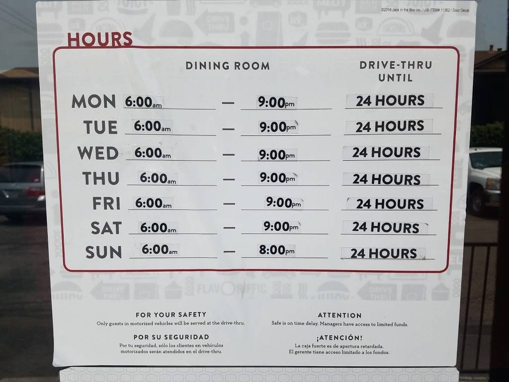 Jack in the Box | 15025 Hesperian Blvd, San Leandro, CA 94578, USA | Phone: (510) 481-1880