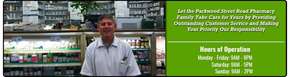 Parkwood Street Road Pharmacy INC. | 3532 Street Rd, Bensalem, PA 19020, USA | Phone: (215) 639-1950