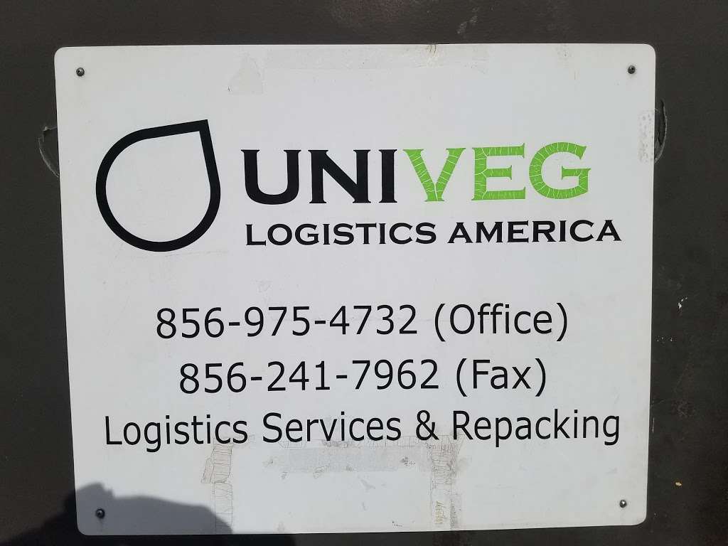 Univeg Logistics America | 100 Dartmouth Dr, Woolwich Township, NJ 08085, USA | Phone: (856) 975-4732