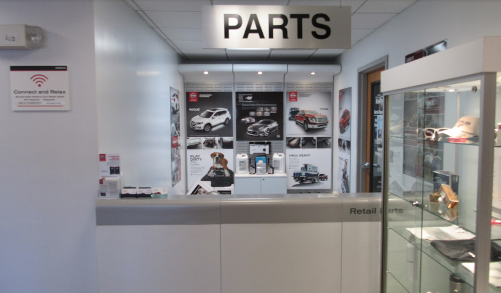 Parts Center - Kelly Nissan of Woburn | 95 Cedar St, Woburn, MA 01801, USA | Phone: (781) 835-3510