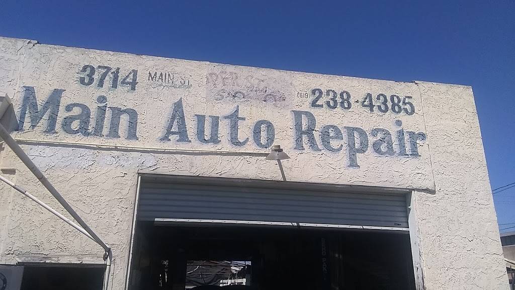 Main Auto Repair | 3714 Main St, San Diego, CA 92113, USA | Phone: (619) 238-4385