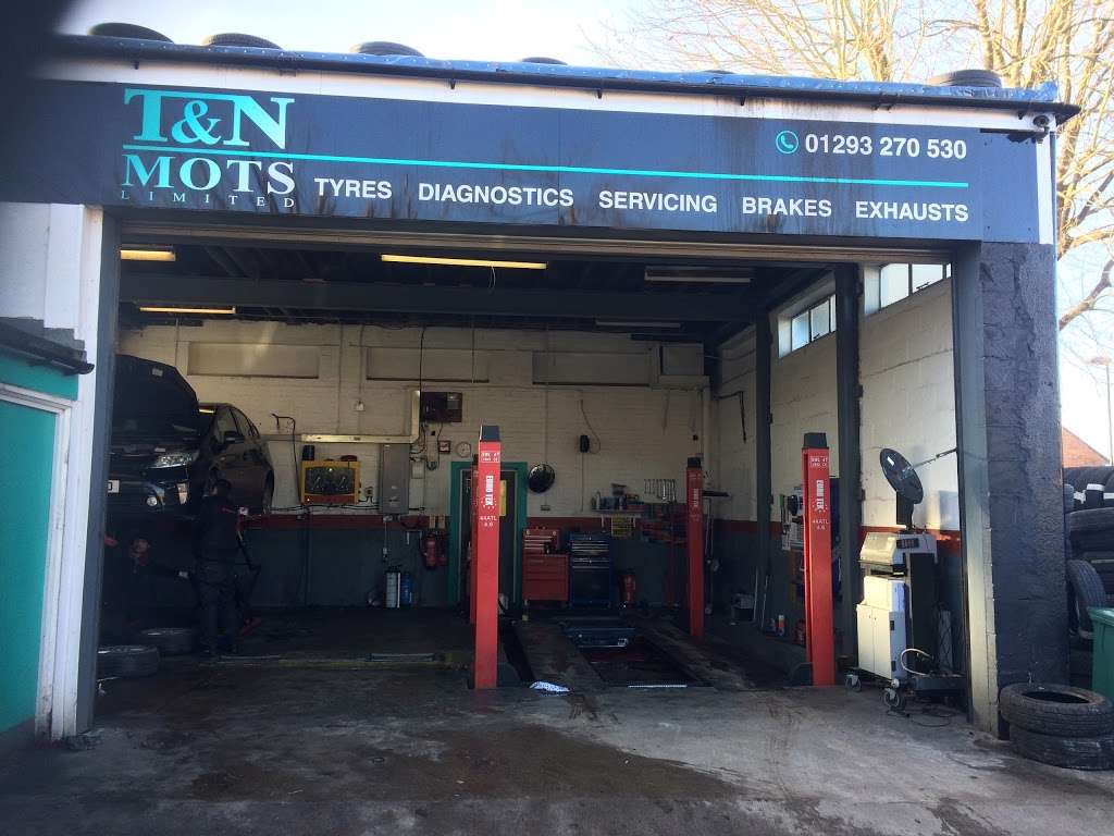 T & N Mots | 9 Reynolds Rd, Crawley RH11 7HA, UK | Phone: 01293 270530