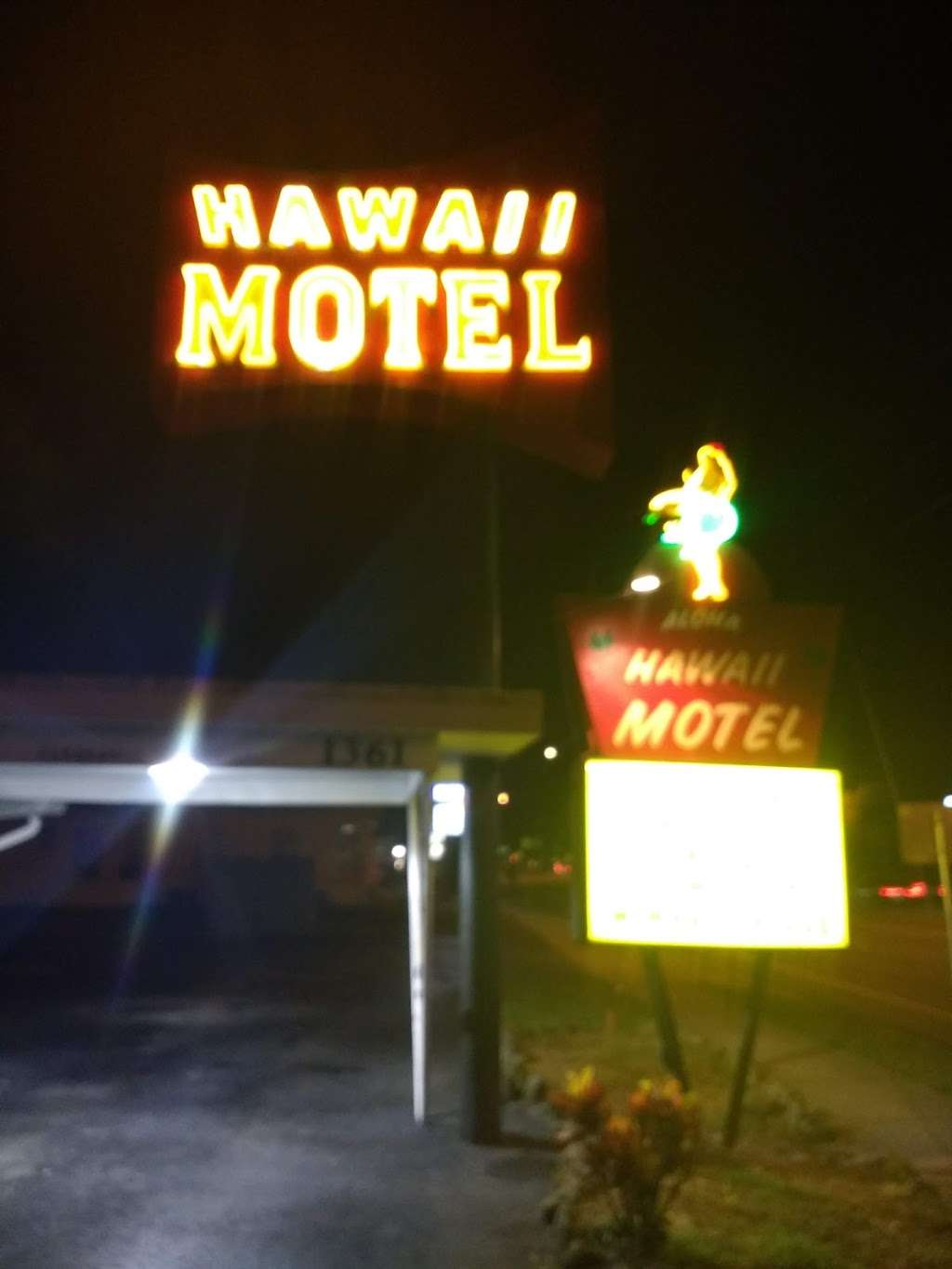Hawaii Motel | 1361 S Ridgewood Ave, Daytona Beach, FL 32114, USA | Phone: (386) 255-2838