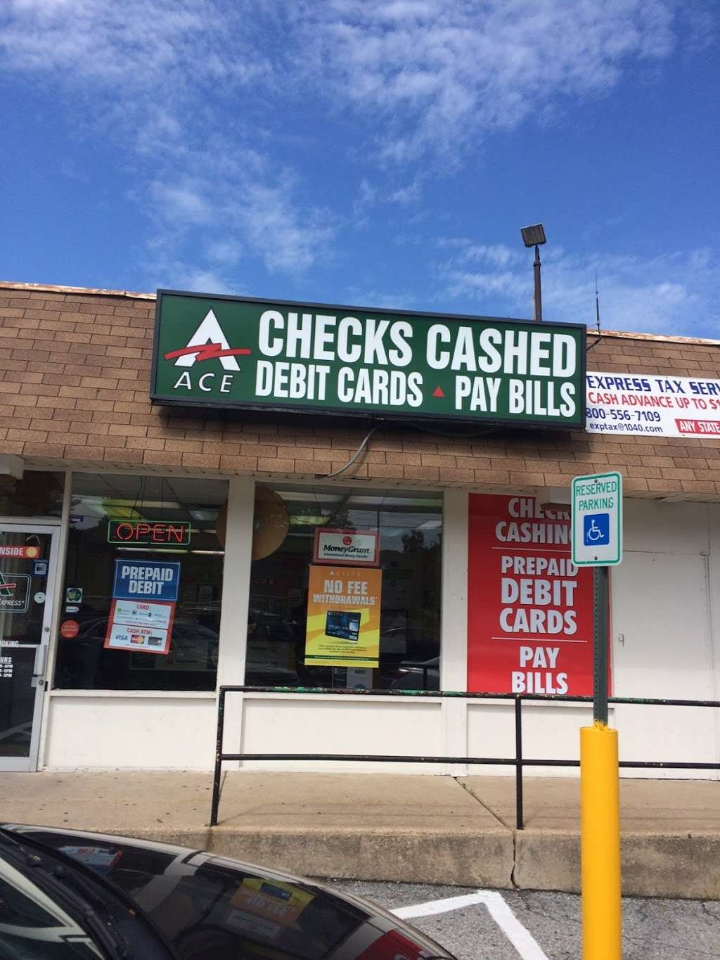 ACE Cash Express - ATM | 5221 Indian Head Hwy, Oxon Hill, MD 20745, USA | Phone: (301) 839-6382