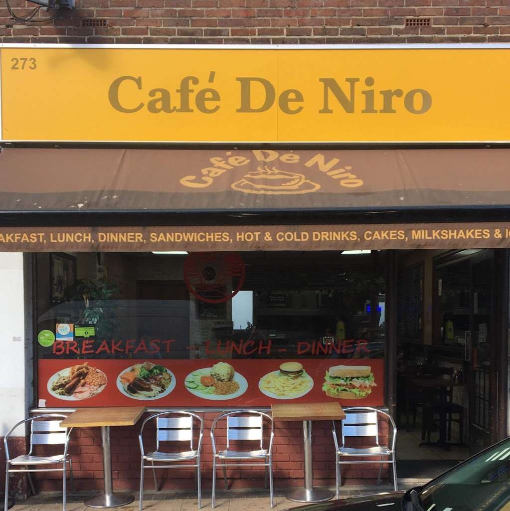 Café De Niro | 273 S Norwood Hill, London SE25 6DP, UK | Phone: 07513 375293