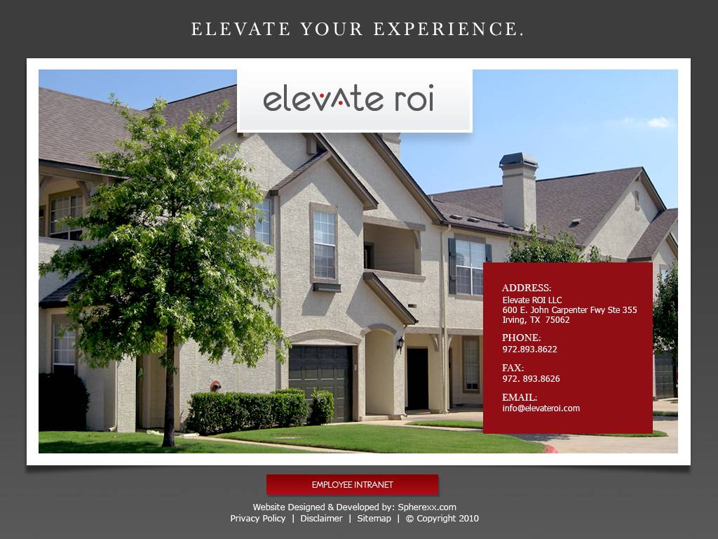 Elevate Roi | 4201 Wingren Dr Suite 210, Irving, TX 75062, USA | Phone: (972) 893-8622