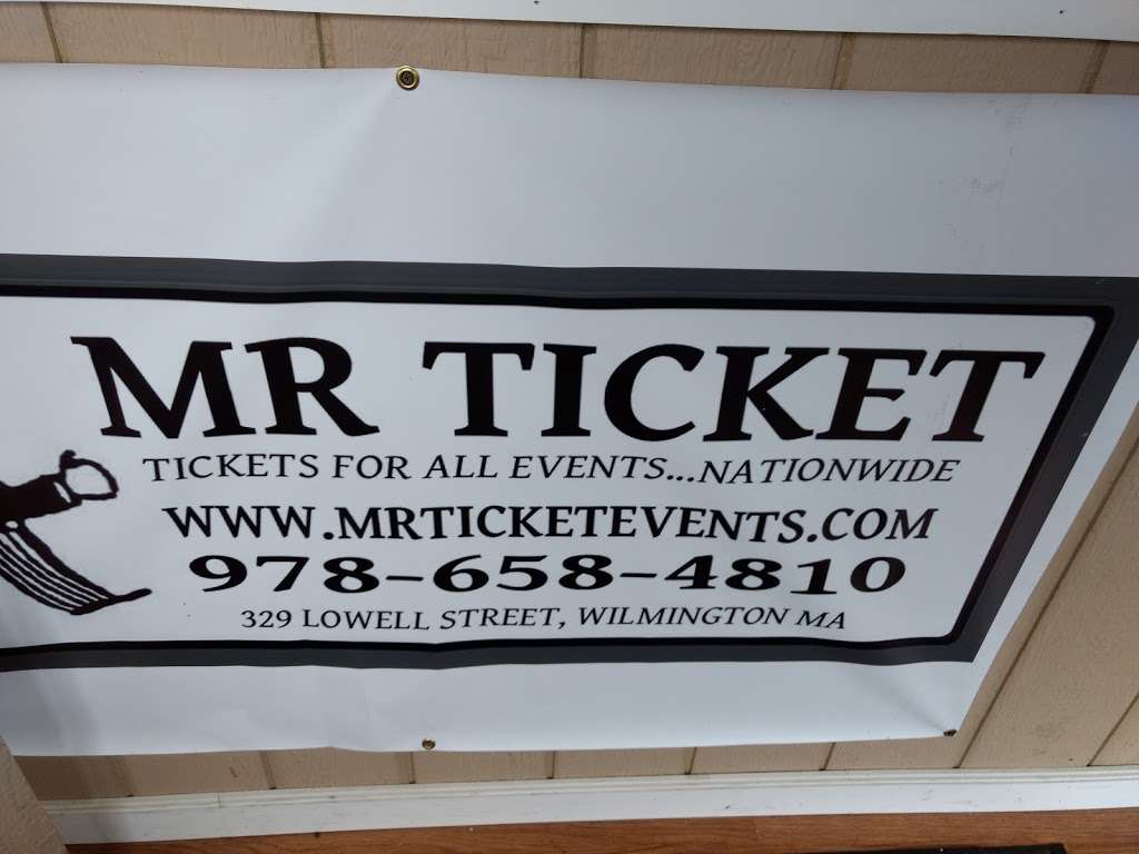 MR TICKET | 329 Lowell St, Wilmington, MA 01887, USA | Phone: (978) 658-4810