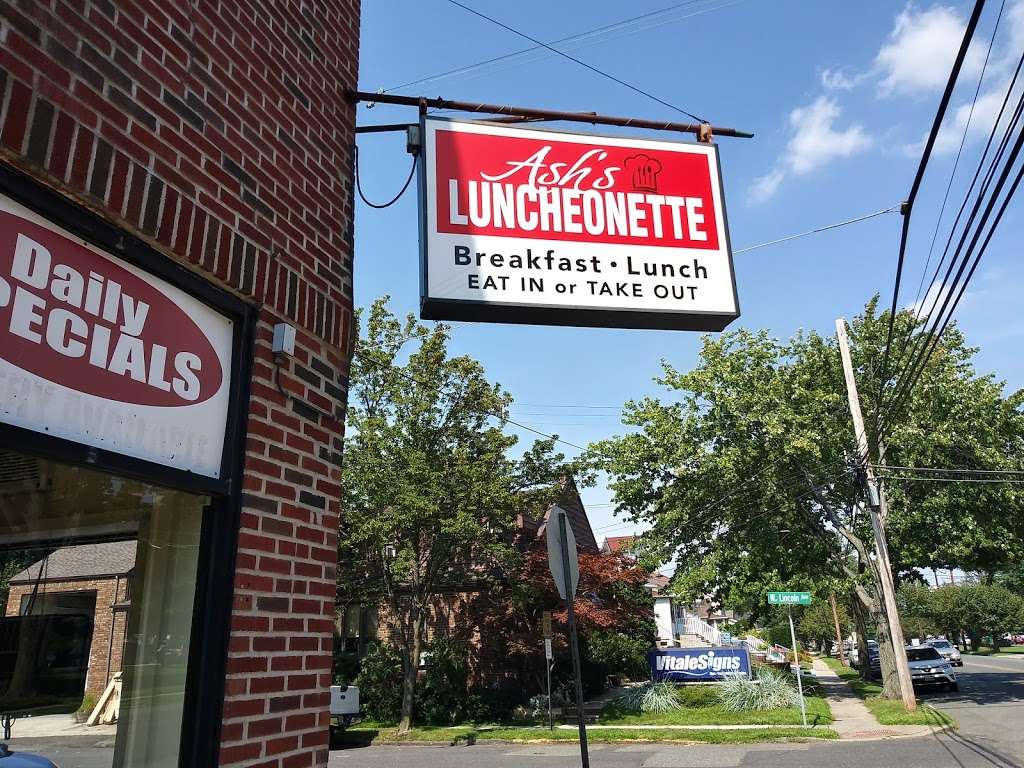 Ashs luncheonette | 2186 Elizabeth Ave, Rahway, NJ 07065 | Phone: (732) 882-1144