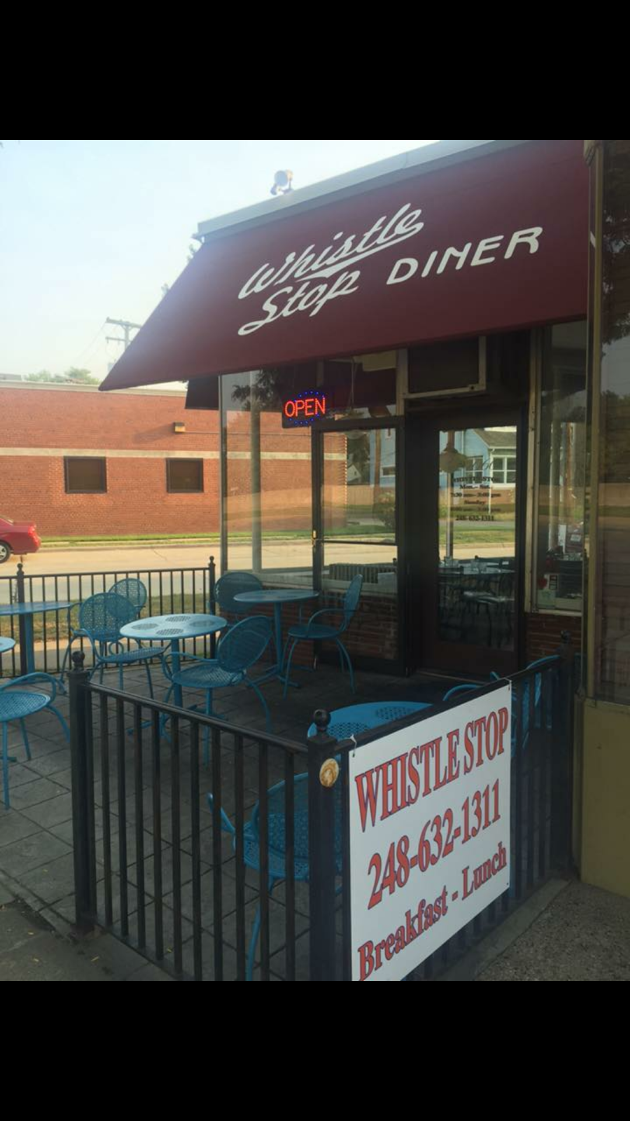Whistle Stop Diner | 24060 Woodward Ave, Pleasant Ridge, MI 48069, USA | Phone: (248) 632-1311