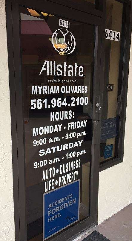 Myriam Olivares: Allstate Insurance | 6414 Melaleuca Ln, Greenacres, FL 33463 | Phone: (561) 964-2100