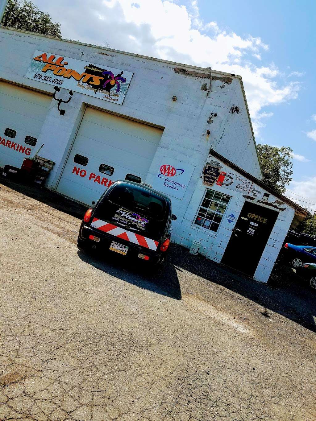 All Points Towing, Recovery, & Service Center | 136 Smith Rd, Jim Thorpe, PA 18229, USA | Phone: (570) 325-4225