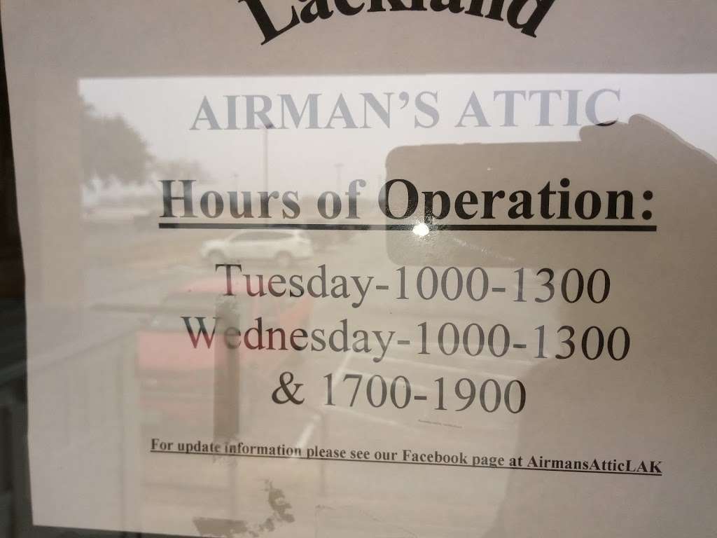 lackland airman's attic
