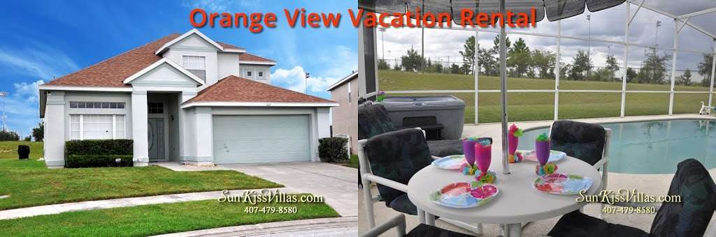 Orange View Villa - SunKiss Villas | 612 Riggs Cir, Davenport, FL 33897, USA | Phone: (407) 479-8580