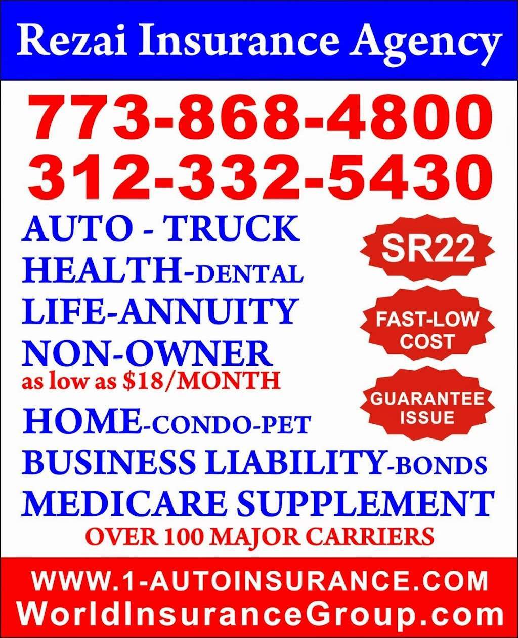 Rezai Insurance Agency | 2144 W Devon Ave, Chicago, IL 60659, USA | Phone: (773) 955-9000