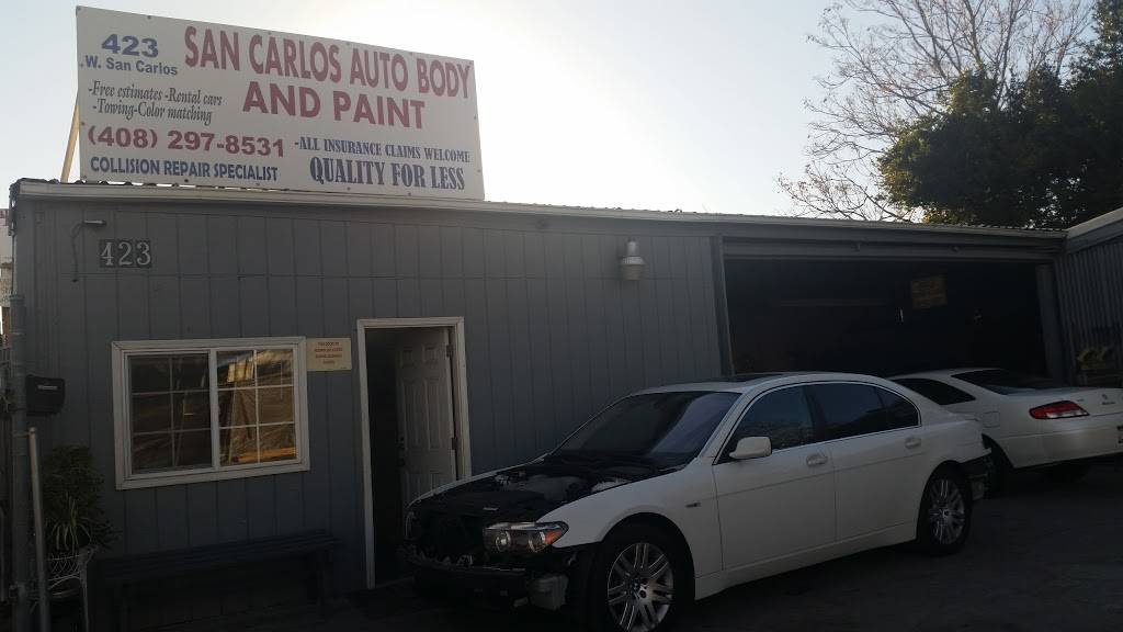 San Carlos Auto Body & Repair | 423 W San Carlos St, San Jose, CA 95110, USA | Phone: (408) 297-8531