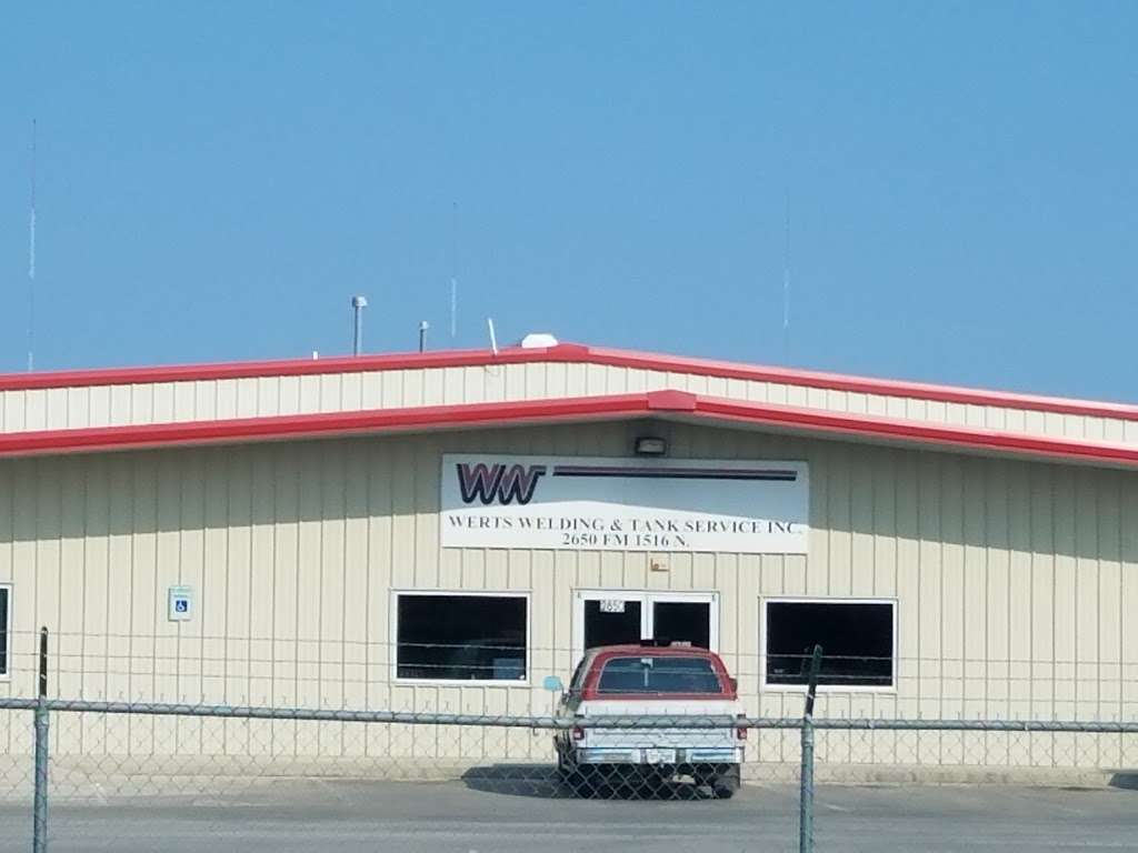 Werts Welding & Tank Service, Inc. | 2650 Farm to Market 1516, Converse, TX 78109, USA | Phone: (210) 666-4455