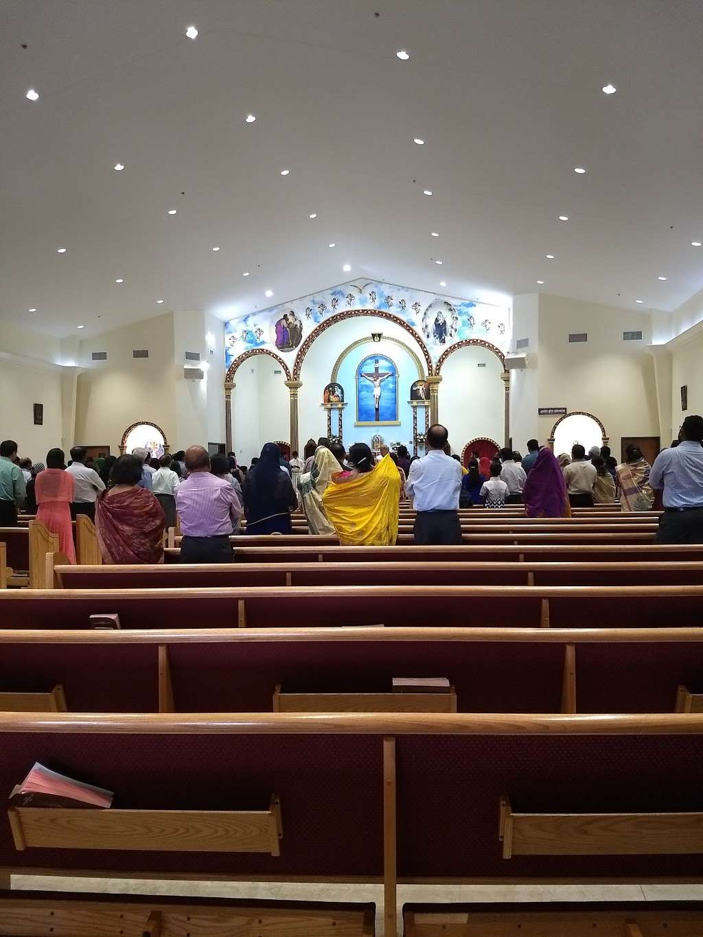 Eller enten Eksisterer Shah St Mary's Syro Malabar Catholic Church, 1610 Oday Rd, Pearland, TX 77581,  USA