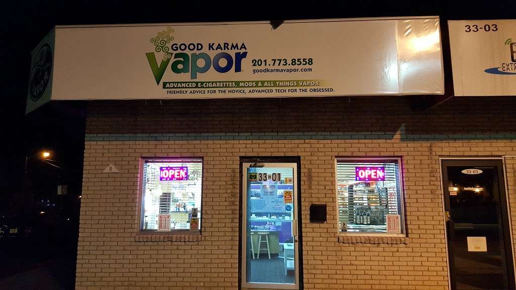 Good Karma Vapor | 33 01 Broadway, Fair Lawn, NJ 07410, USA | Phone: (201) 773-8558