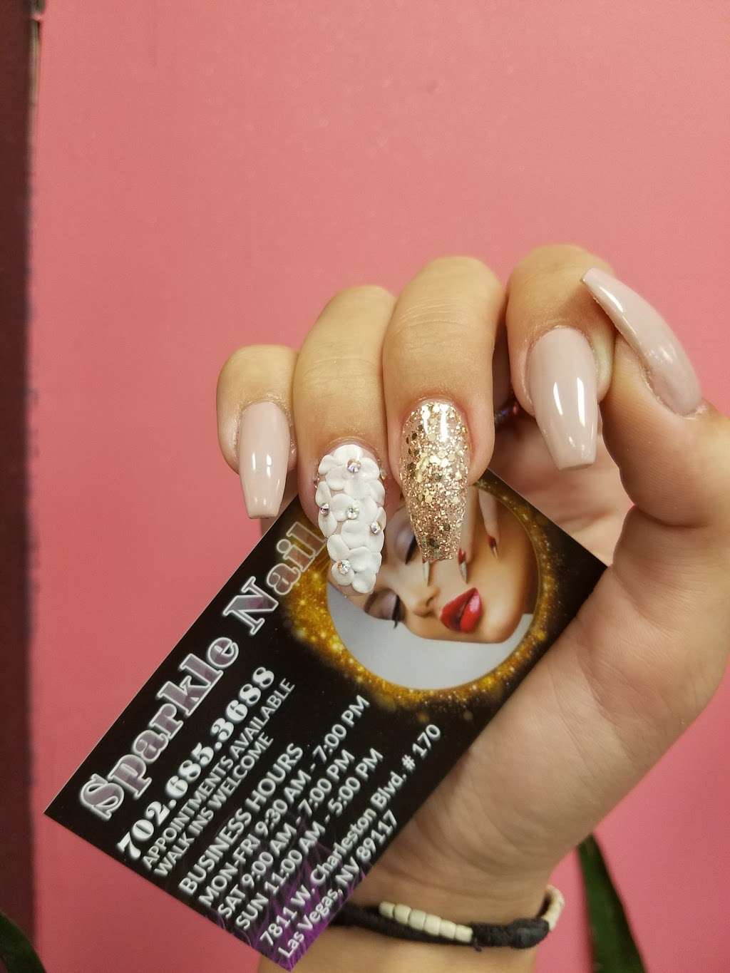 Sparkle Nail Bar | 7871 W Charleston Blvd, Las Vegas, NV 89117, USA | Phone: (702) 685-3688