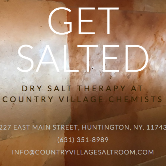 The Salt Room @ Country Village Chemists | 227 E Main St, Huntington, NY 11743, USA | Phone: (631) 351-8989
