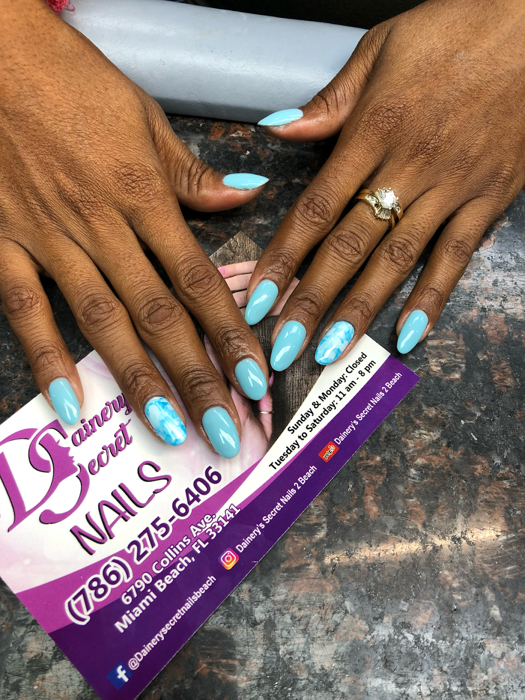 DS’ Nails & Hair Salon | 6790 Collins Ave, Miami Beach, FL 33141, USA | Phone: (786) 275-6406