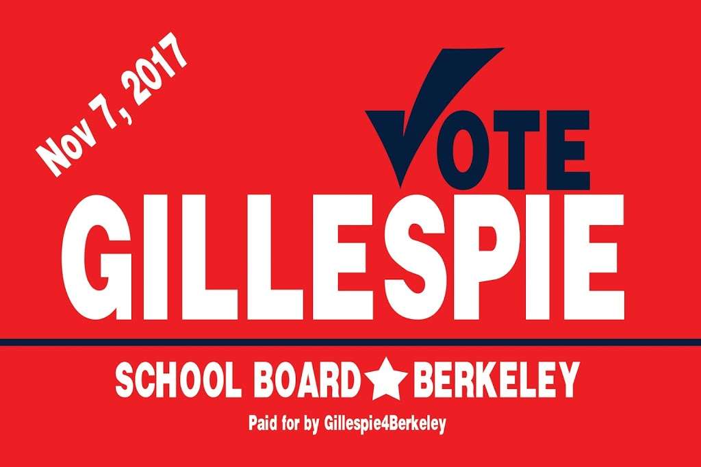 Gillespie 4 Berkeley School Board | 3651 Shirleys Hill Rd, Partlow, VA 22534, USA | Phone: (540) 455-2988