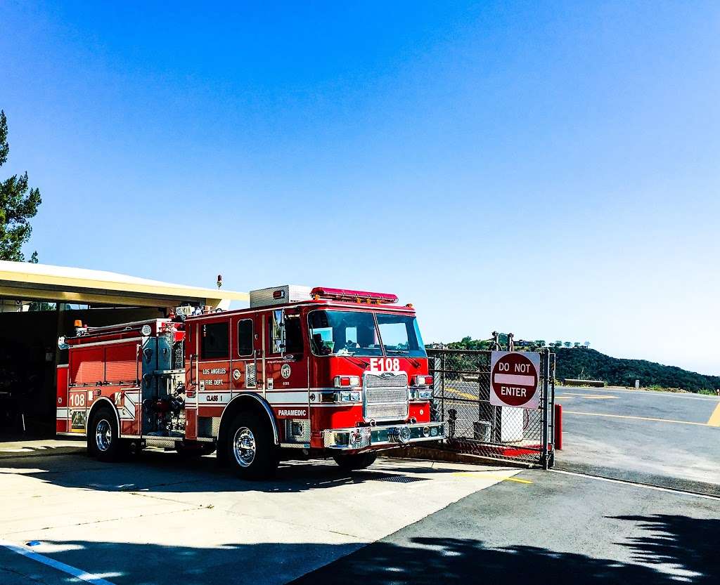Los Angeles Fire Dept. Station 108 | 12520 Mulholland Dr, Beverly Hills, CA 90210, USA | Phone: (818) 756-8608