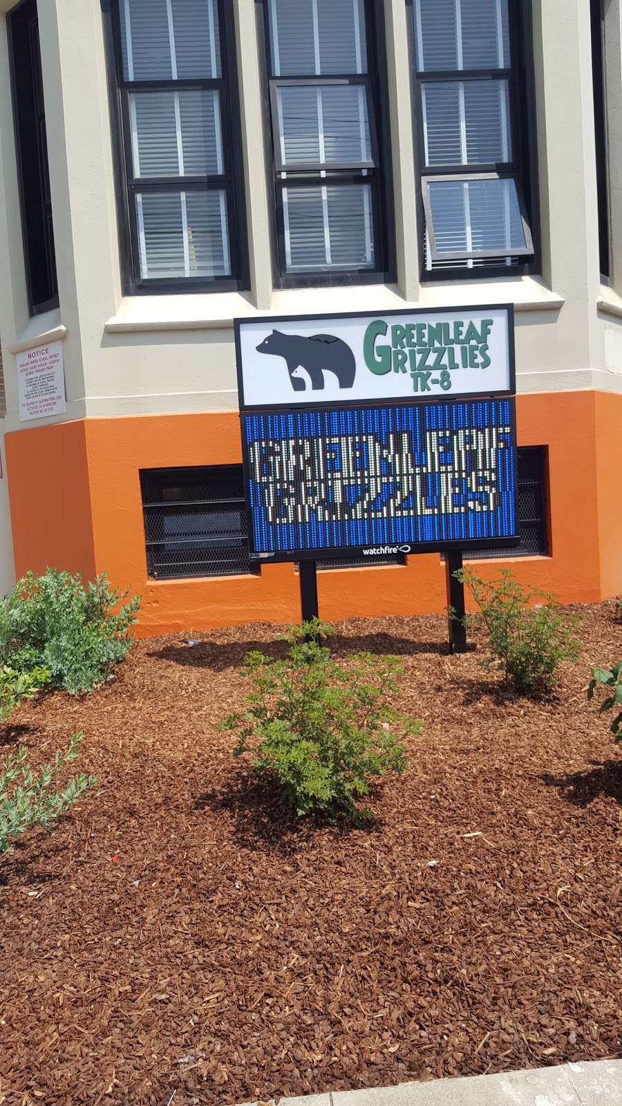 Greenleaf Elementary School | 6328 E 17th St, Oakland, CA 94621 | Phone: (510) 636-1400